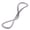 Gray, variant on Figure 8 Resistance Bands, Resistance Rubber Band with Handles, Elastic Pull Band, Not Break, Elastic Rope for Working Out, Full Body Training, Arm, Chest, Shoulder, Yoga