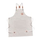 thumbnail image 2 of Delantal de lona perfecl Resistente al agua con bolsillos grandes Blanco, 2 of 8