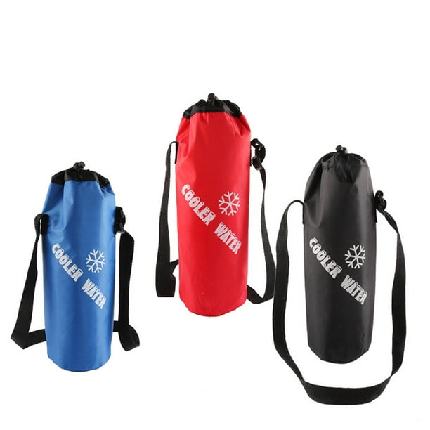 Insulated drawstring cooler store bag