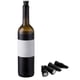 thumbnail image 4 of Juego de tapones para botellas de vino 4 Pack | Núcleo de silicona y acero inoxidable reutilizable | Sellador hermético para botellas de vino, cerveza, vinagre | Flexible, a prueba de fugas, 4 of 4