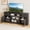 Brown, variant on Uforic 70 Inch Modern Farmhouse TV Stand for 75/80 Inch TV with Built-in Power Outlets, 2 Cabinets & Open Compartments for Living Room, White
