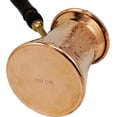 thumbnail image 6 of Hand  and Decorated Solid Thick Copper Coffee with Wooden Handle 11.2 ounce or Four demitasse (2.5 oz) cups capacity. (Type44, B/Medium), 6 of 6