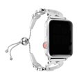 thumbnail image 1 of Pulsera con borlas en forma de corazón para Apple iWatch, correa duradera de acero inoxidable, 1 of 4