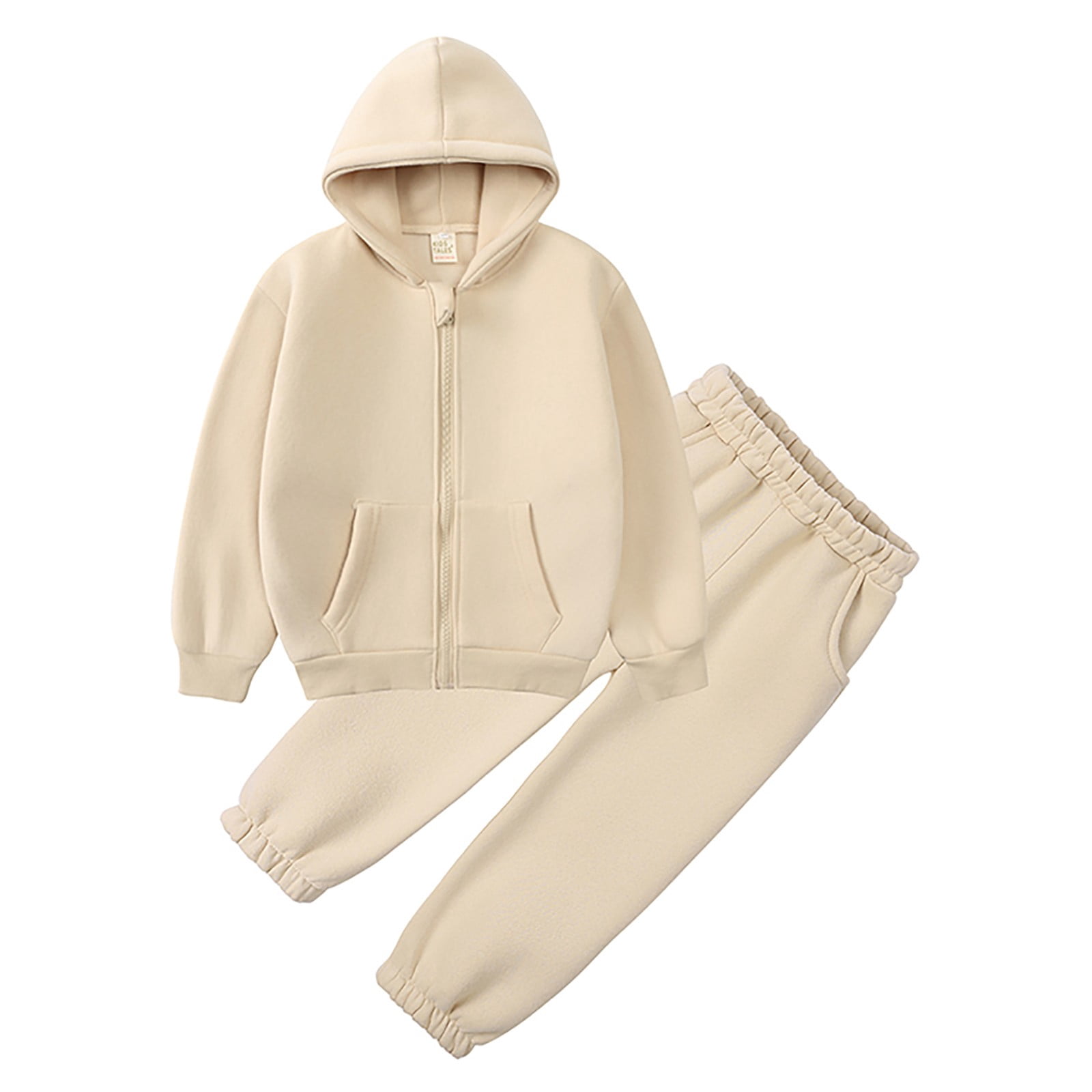 Durtebeua Baby Boy Girl Winter Jumpsuit Outfit Toddler Hooded Thick Warm One Piece Rompers Snow Suit Baby Crawling Clothing(Z01-Beige 7-8 Years)