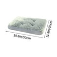thumbnail image 4 of Pet Enlarged Thick Sleep Mat For Small And Medium Sized Dogs And Cats, Soft Dog Bed, Breathable Washable Pet Mattress, 19.68 X 11.81 In, 4 of 4