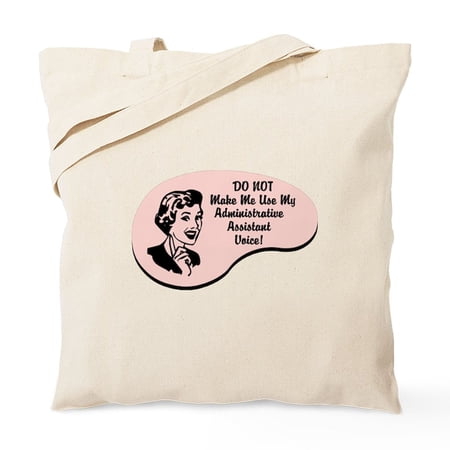 CafePress - Administrative Assistant Voice Tote Bag - Unisex Canvas Tote Bag Beige 1-Piece