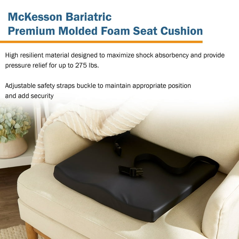 Bariatric Seat Cushion McKesson 3 Inch Gel / Foam Various Sizes – City Home  Medical Supply