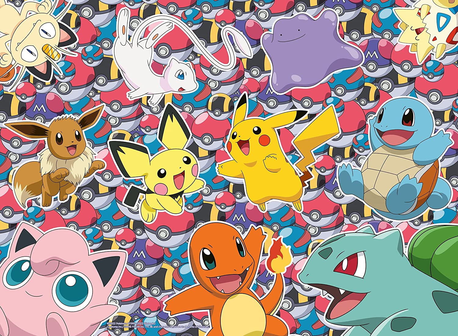 Ravensburger 13338 Pokemon Jigsaw Puzzles - XXL 100 Pieces