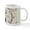 White, variant on CafePress - Peacock And Spring Flowers Mugs - 11 oz Ceramic Mug - Novelty Coffee Tea Cup