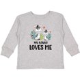 thumbnail image 3 of Inktastic Zebra My Nanny Loves Me Boys or Girls Long Sleeve Toddler T-Shirt, 3 of 5