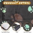 thumbnail image 3 of Pack de 4 alfombrillas Tuanse para mascotas, de forro polar reversible, 58 x 46 cm, 3 of 7