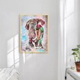 thumbnail image 4 of 2 Pack DIY 5D Diamond Painting Kits Full Drill Rhinestone Painting Elephant Diamond Pictures for Wall Decoration, Colorful Diamond Painting Style (Canvas 12×16 Inch), 4 of 7