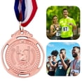 thumbnail image 3 of DQrwqpou Medalla 2 Pulgadas Premio Bronce Recompensa Regalo Recuerdo para Y Adultos (amarillo Mostaza), 3 of 9