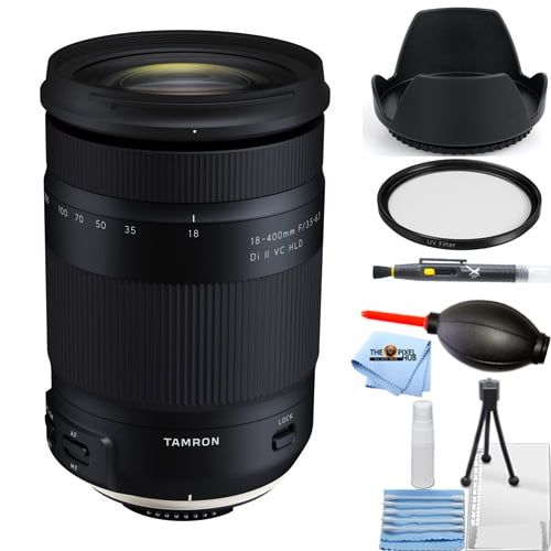 Tamron 18 400mm F 3 5 6 3 Di Ii Vc Hld Lens For Canon Ef Starter Kit Walmart Com Walmart Com