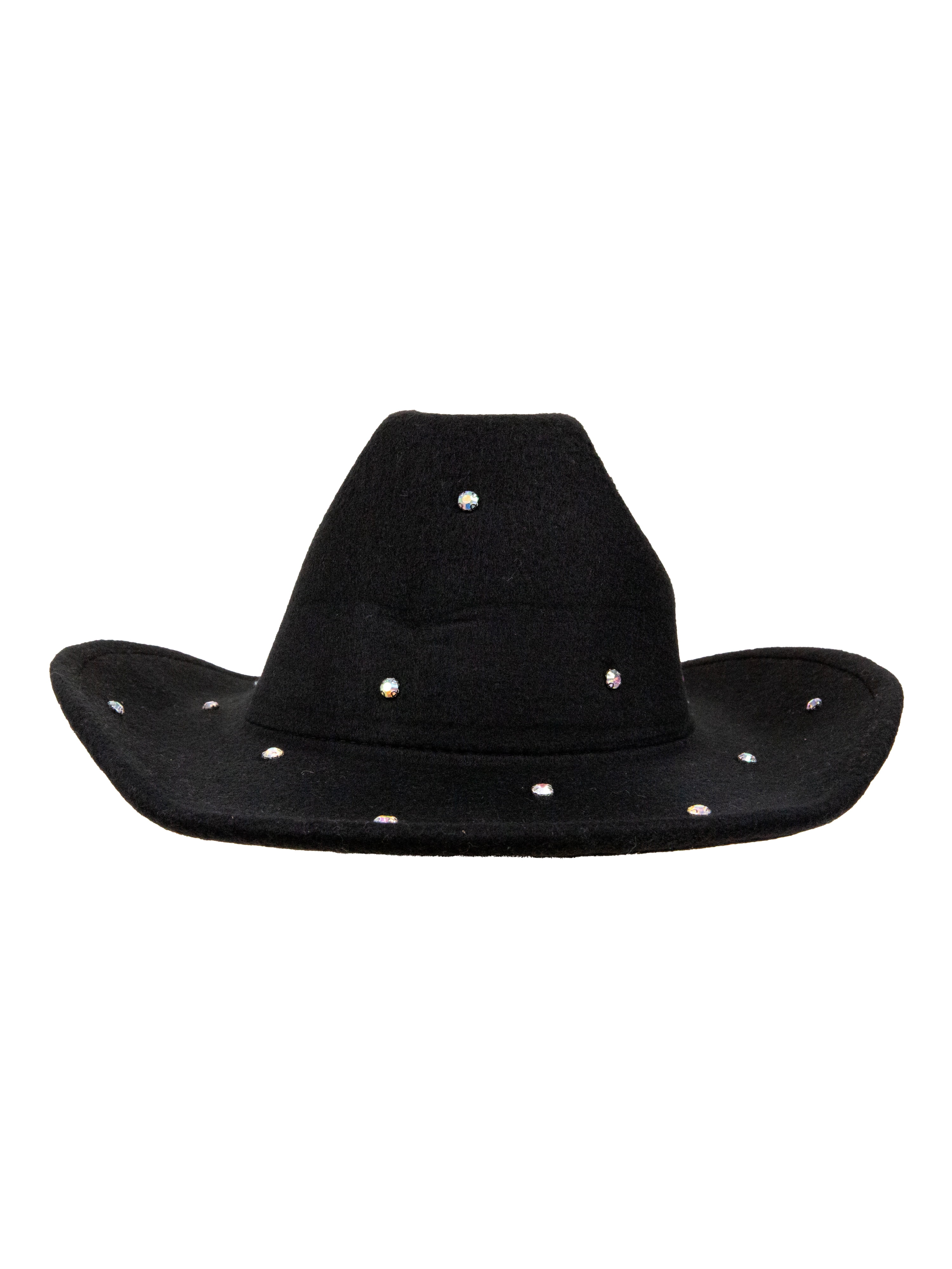 Justice Girls Cowgirl Hat, Black