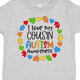 thumbnail image 4 of Inktastic I Love My Cousin Autism Awareness Boys or Girls Toddler T-Shirt, 4 of 5