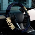 thumbnail image 6 of Pray 14.5 Inch Printing PVC Leather Auto Accessories Steering Wheel Cover Car Wheel Cover Steering Wheel Covers, 6 of 6