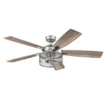 thumbnail image 5 of Honeywell Carnegie 52" Pewter Ceiling Fan with Lights and Remote Control, 5 of 10