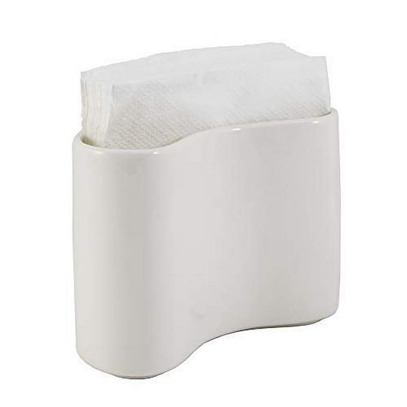 Scarlettwares Napkin Holder Ceramic Napkin Holder for Cloth Napkins and Paper Napkins