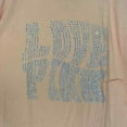 thumbnail image 4 of Victoria's Secret PINK Womens Knit Short Sleeve Perfect T-Shirt Orange XL NWT, 4 of 6