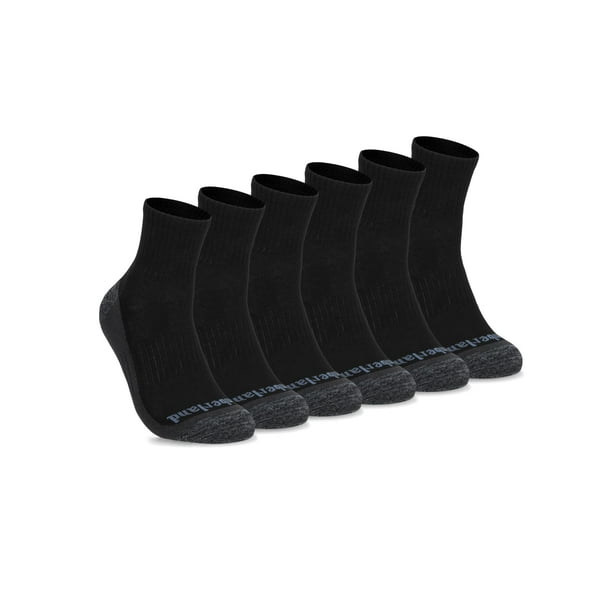 Calcetines Timberland Comfort Quarter Arch Support negros para hombre 9-12 US