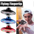 thumbnail image 1 of Flynova Flying Spinner Boomerang Fingertip Gyro Magic Min red onesize red onesize, fun and entertaining, 1 of 4