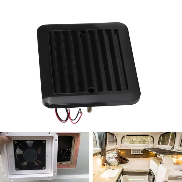 Ventilador De Escape, 12 V 4500 Rpm Fuerte Soporte De Viento 12 V Voltaje Nominal Ventilador De Ventilación 7 Aspas Para Vehículos Todo Terreno Van Autocaravana Camper Para