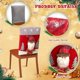 thumbnail image 3 of Fundas para respaldos de sillas de Navidad, fundas para sillas de mesa de comedor, fundas de felpa para sillas de Navidad, Papá Noel, muñeco de nieve, reno para decoración navideña, fiesta de Navidad,, 3 of 5