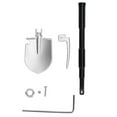 thumbnail image 2 of RC Crawler Shovel, Aluminum Alloy & Iron Adjustable Shovel Tool for 1/10 RC Crawler Trucks Metal Accessory for SCX24 Trail Rig, 2 of 7
