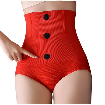 Kmdttou Cotton Underwear for Women Sexy Lace High Cut Panties Comfort Bikini Panty Stretch Underpants Breathable Ladies Briefs (Available in Plus Size) Red-XL