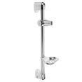 thumbnail image 1 of Barra deslizante de ducha WSTEER Soporte de cabezal de ducha de mano ajustable Soporte de cabezal de ducha de pared Barra con bandeja de jabón, 1 of 6