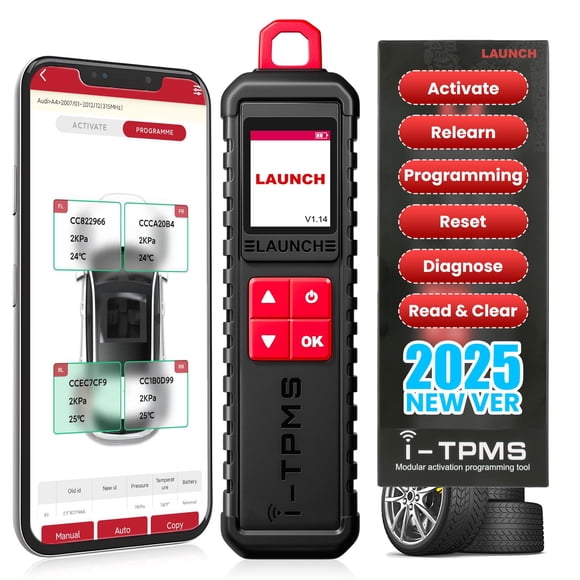 Detector de presión de neumáticos LAUNCH X-431 i-TPMS TSGUN 2025
