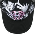 thumbnail image 6 of Spider-Man Pink Spidey Logo with Black-and-White Background Black Foam Trucker Hat, 6 of 6
