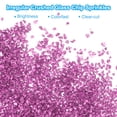 thumbnail image 3 of Unique Bargains Paillettes en Verre Concassé, Chunky Rose Foncé, 3 of 7
