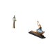 thumbnail image 5 of Escultura de dama tribal africana y figura de bailarina de ballet. Adorno de mesa vintage para escritorio, armario, dormitorio, chimenea, restaurante, 5 of 8