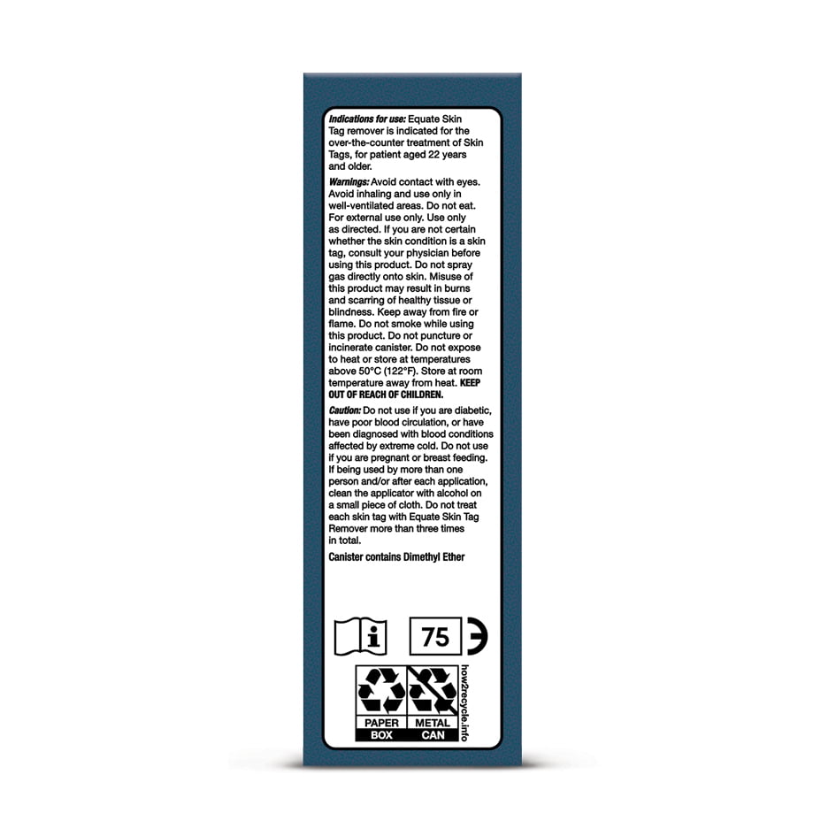 Equate Freeze Skin Tag Remover with Precision Metal Tip Applicator, 1.6 fl oz