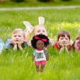 thumbnail image 1 of 12 Inch Black Baby Dolls With Clothes A,frican Realistic Baby Washable Kids Girls, 1 of 6