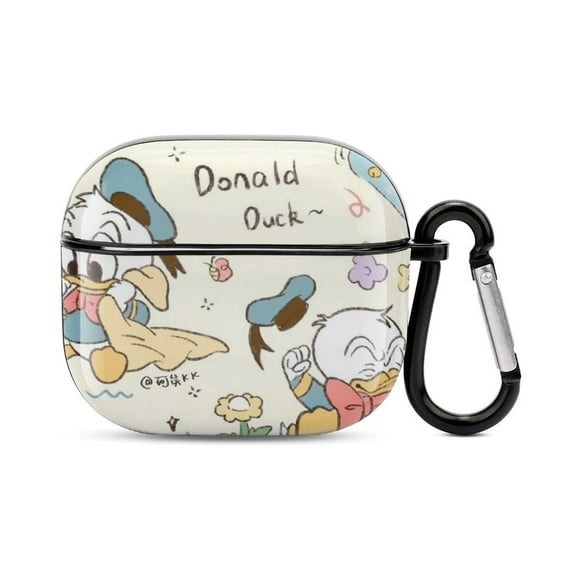 Donald Duck Case for AirPods 3, AirPod 3 Case for Women, AirPods 3rd Generation Case, Support Wireless Charging