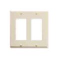 thumbnail image 1 of Ic107Dfdwh Faceplate  Decorex  2-Gang  White, 1 of 1