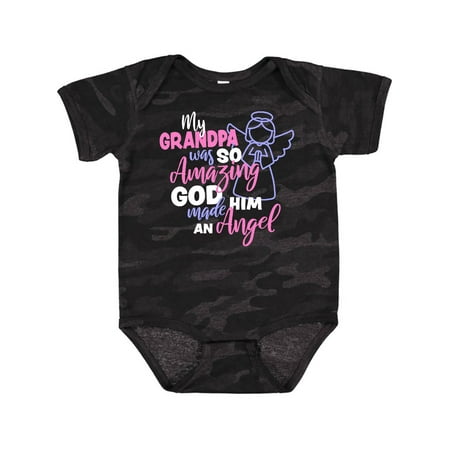 

Inktastic My Grandpa Was So Amazing God Made Him an Angel Gift Baby Girl Bodysuit