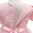 thumbnail image 7 of Kids Girls Flower Princess Dress Lace Birthday Bridesmaid Party Dresses, 7 of 7