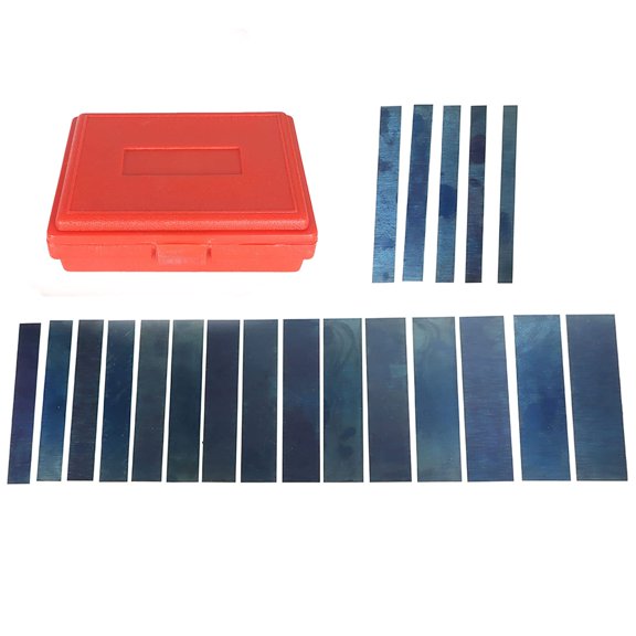 Gauge Block Set, 150x9 Mm 18pcs Precision Parallel Set, Parallelism: 0 ...