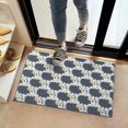 thumbnail image 2 of Black Cute Hedgehog Pattern Door Rugs,Washable Non Slip Door Mats Indoor,Decorative Door Mats,Entry Mat Indoor for Entrance,Bedroom,Kitchen,Bathroom,16"x24", 2 of 6