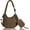 Coffee, variant on Puffer Tote Bag Quilted Carryall Bag Adjustable Long Strap Puffy Hobo Crossbody Bag for Women with Detachable Pouch