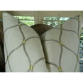thumbnail image 2 of Thomas Collection White Gray Silver Diamond Embroidered Luxury Pillow - 11171, 2 of 5
