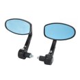 thumbnail image 3 of Motorcycle Rearview Mirrors, Handle Bar End Side Mirror Adjustable Waterproof 1 Pair  for Sports Bikes, 3 of 7