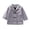Gray, variant on Toddler Baby Boys Girls Wool Blend Trench Coat Winter Warm Double Pea Coat Kids Jacket Outwear Clothes Toddler Kids Baby Girls Boys Solid Coat Elegant Notched Jacket Wool Trench Coat