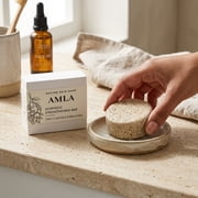 Nature Skin Shop Amla Ayurvedic Shampoo Bar, Strengthening for Fuller Hair, 2.7 Ounces