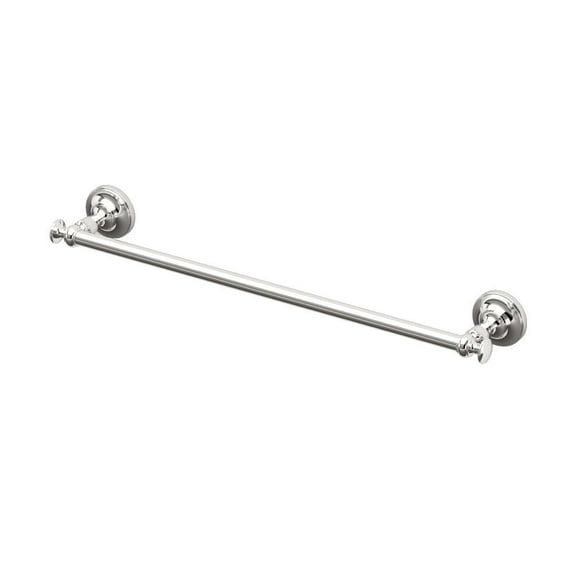 Gatco 4121 Tavern 18" Towel Bar, Polished Nickel
