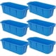 thumbnail image 1 of Moldes para Cubitos de Hielo Extra Grandes (Paquete de 6), 18 Lb (8,2 Kg) para Baños de Hielo, Bandejas Reutilizables para Baños de Hielo en el Congelador., 1 of 5